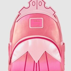 Disney Loungefly Sleeping Beauty Iridescent Pink Princess Backpack
